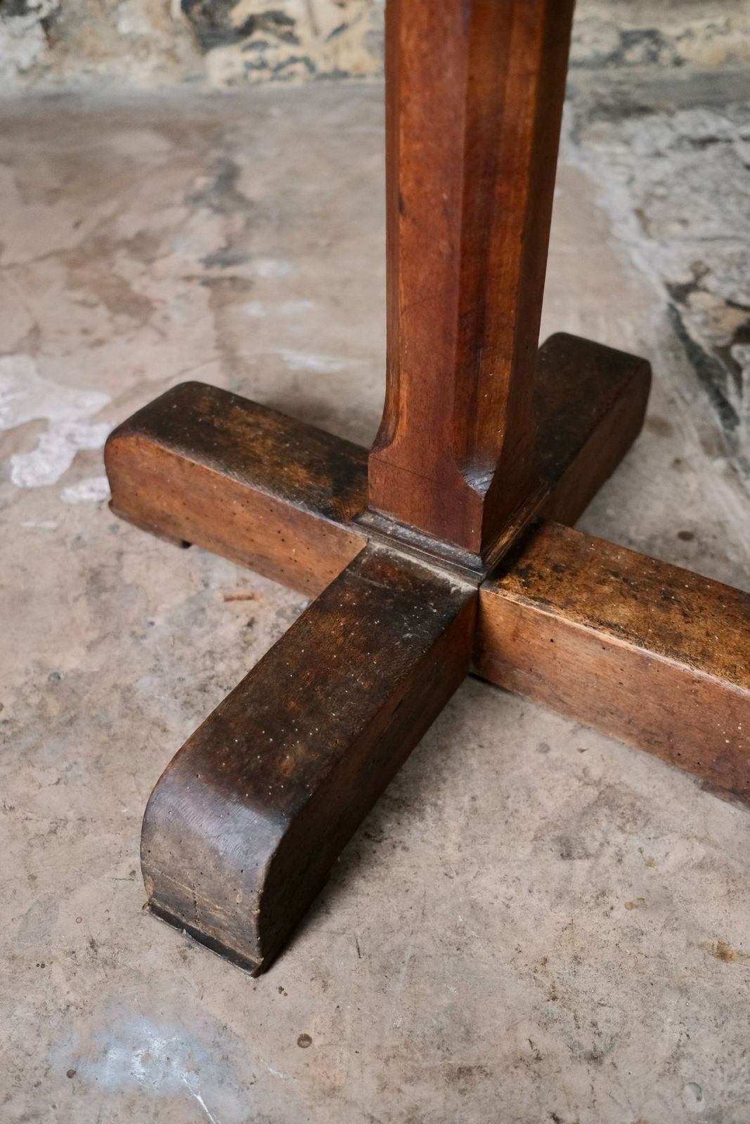 Furniture Large Art Deco Style Coat Stand In Oak, France, Early 20th Century photo