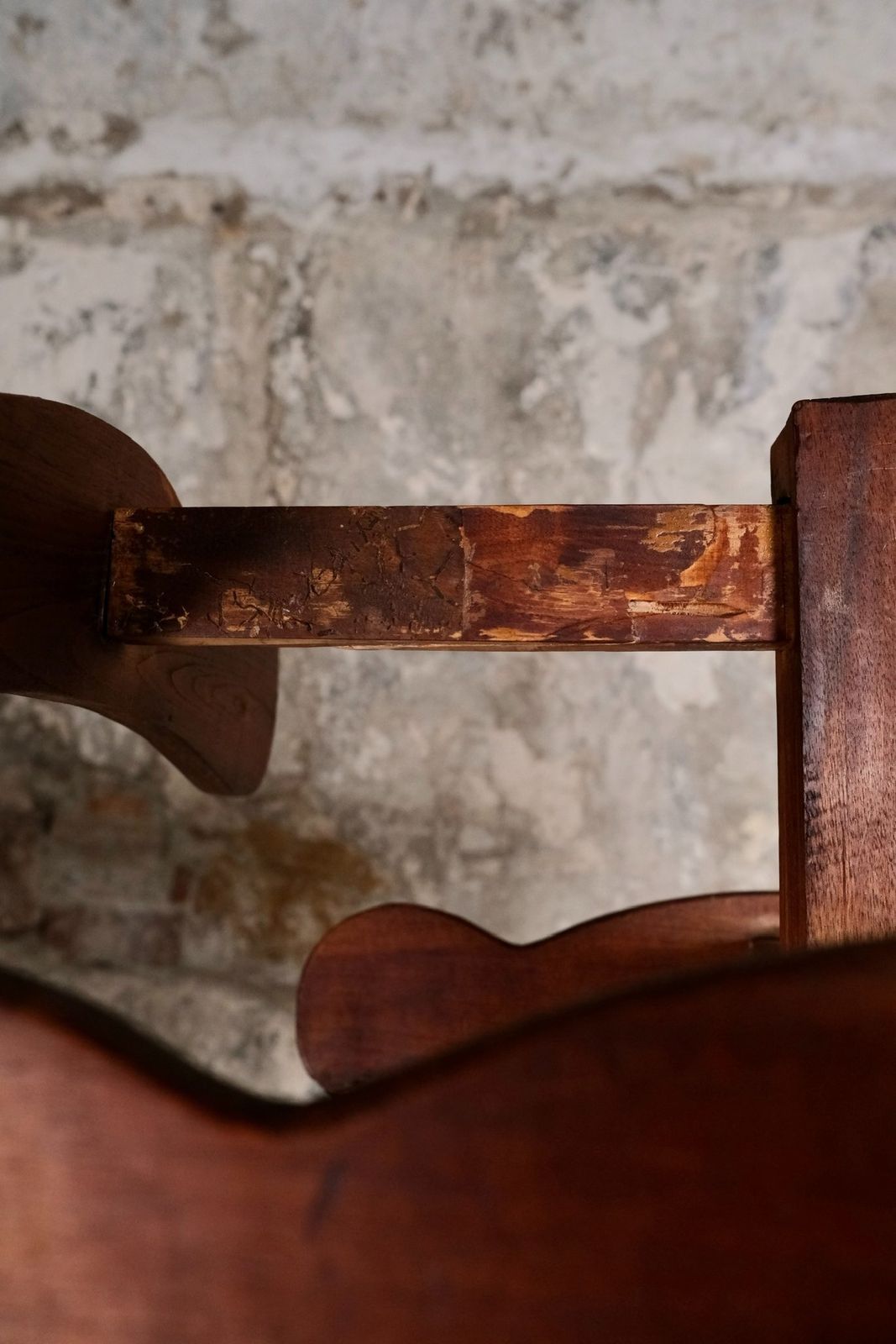photo vintage Large Art Deco Style Coat Stand In Oak, France, Early 20th Century