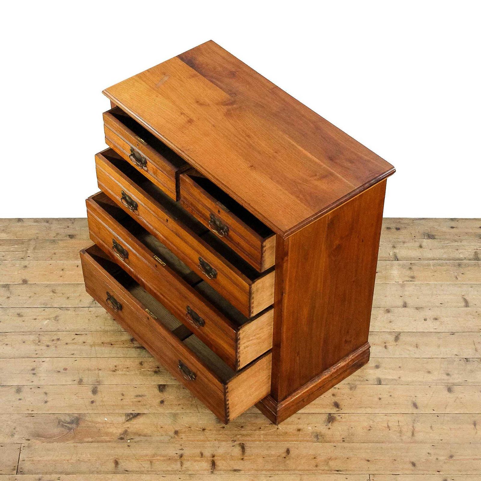 Antique Satinwood Edwardian Chest Of Drawers photo vinterior