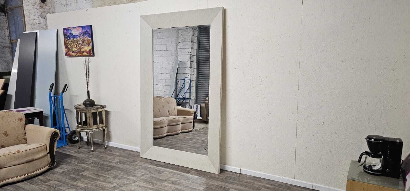 Brand New Large Delano Stone Mirror 220cm X 140cm Rrp £649