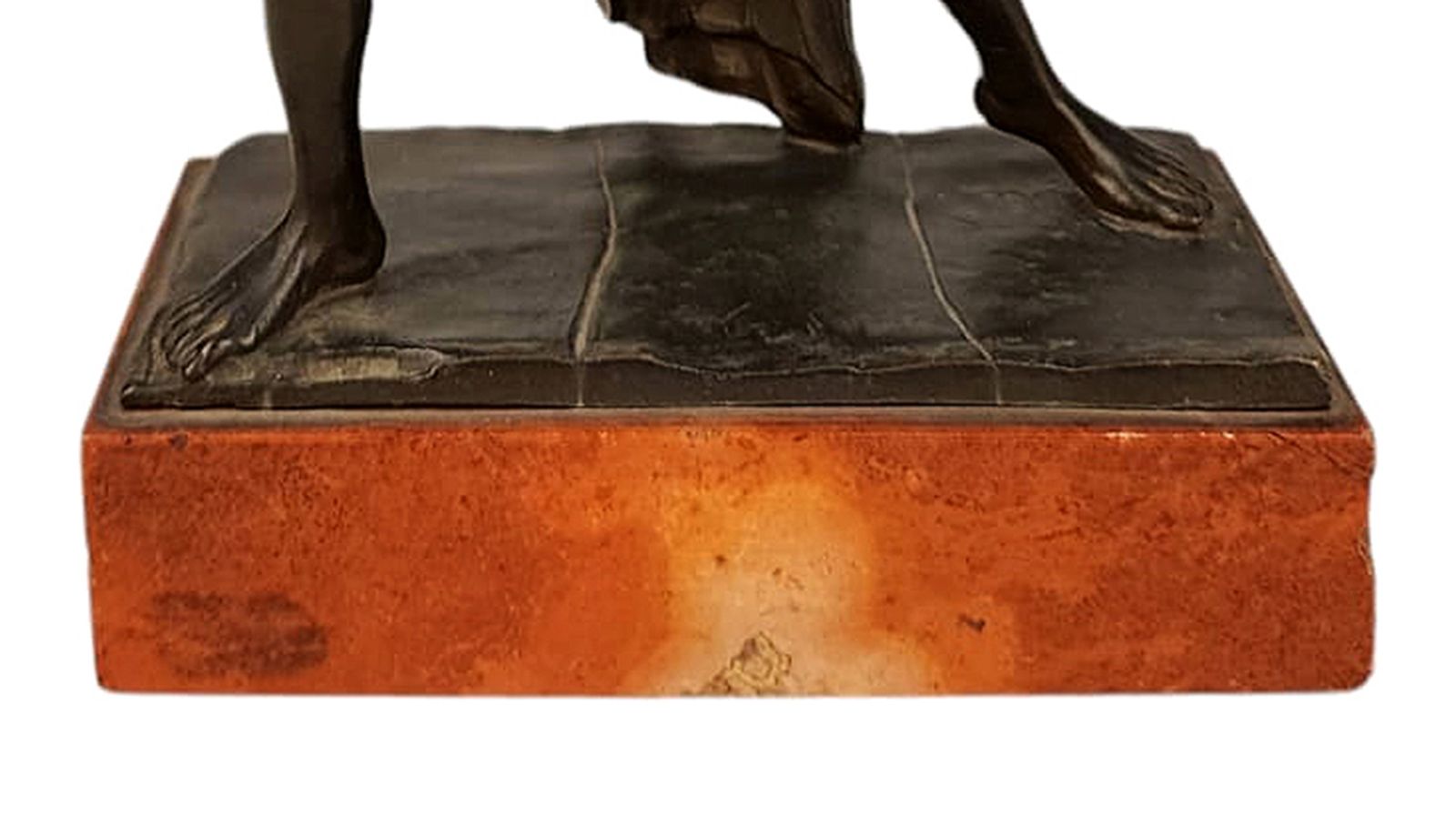 Early 20th Century Italian Bronze Sculpture Depicting Giambattista Perasso 'Balilla' photo vinterior