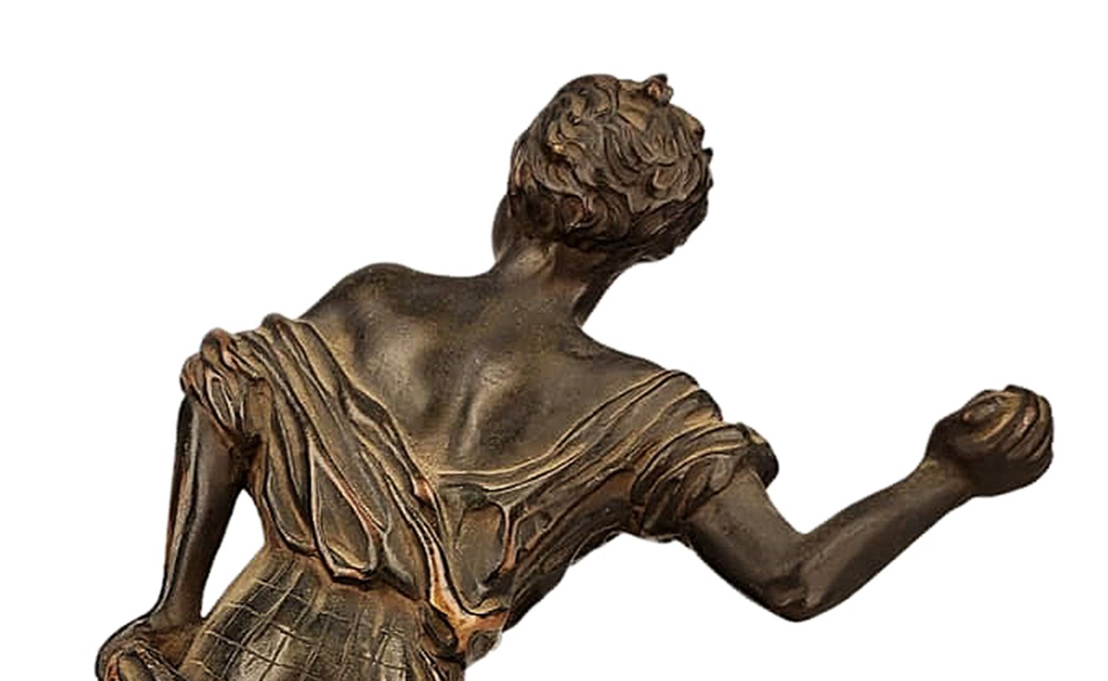 Early 20th Century Italian Bronze Sculpture Depicting Giambattista Perasso 'Balilla' photo buy