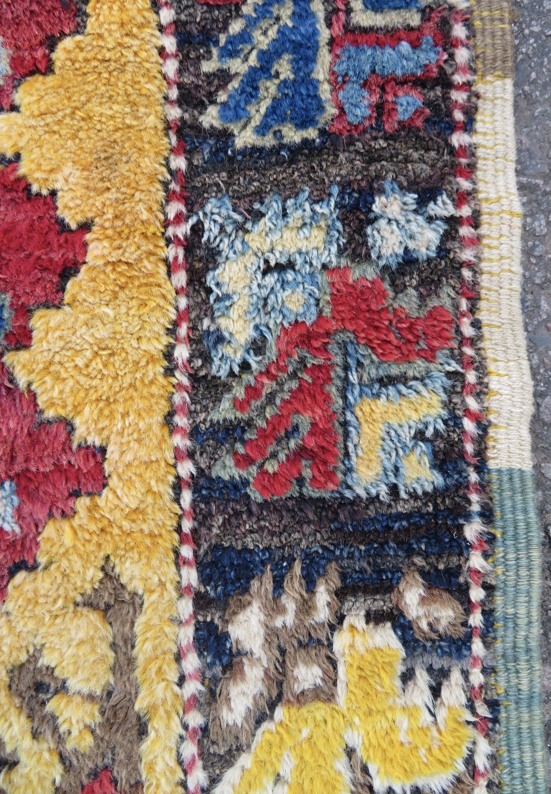 photo for sale Antique Turkish Konya Yatak Rug. Central Anatolia.Circa 1870. 173cm X 123cm.