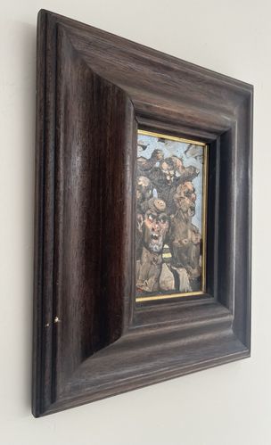 Donald Macleod Scottish Oil On Board Contemporary Art photo buy