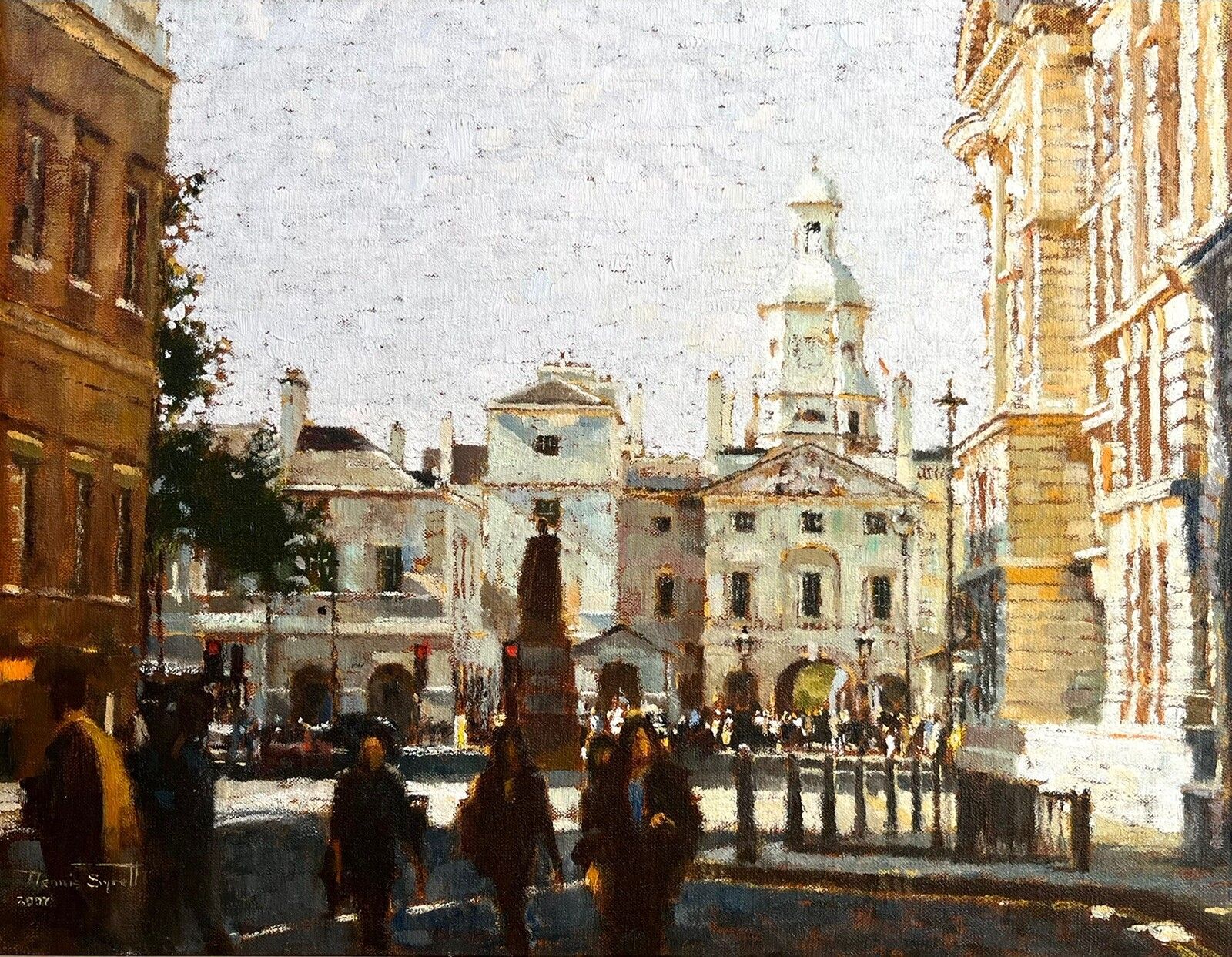Dennis Syrett British Contemporary Impressionism Oil On Canvas photo buy