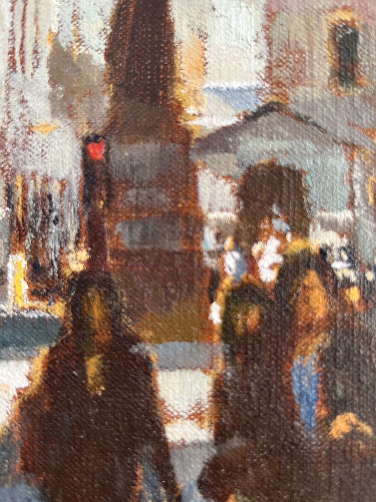 795.0 Dennis Syrett British Contemporary Impressionism Oil On Canvas photo