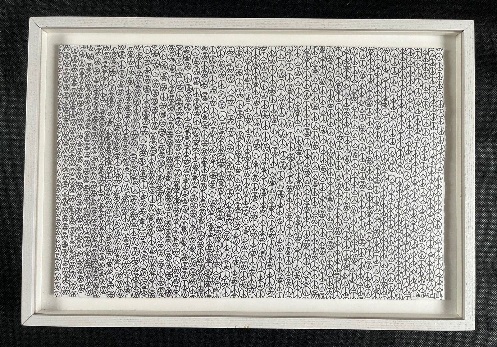 Stephen Walter British Contemporary Art Pencil On Paper photo furniture
