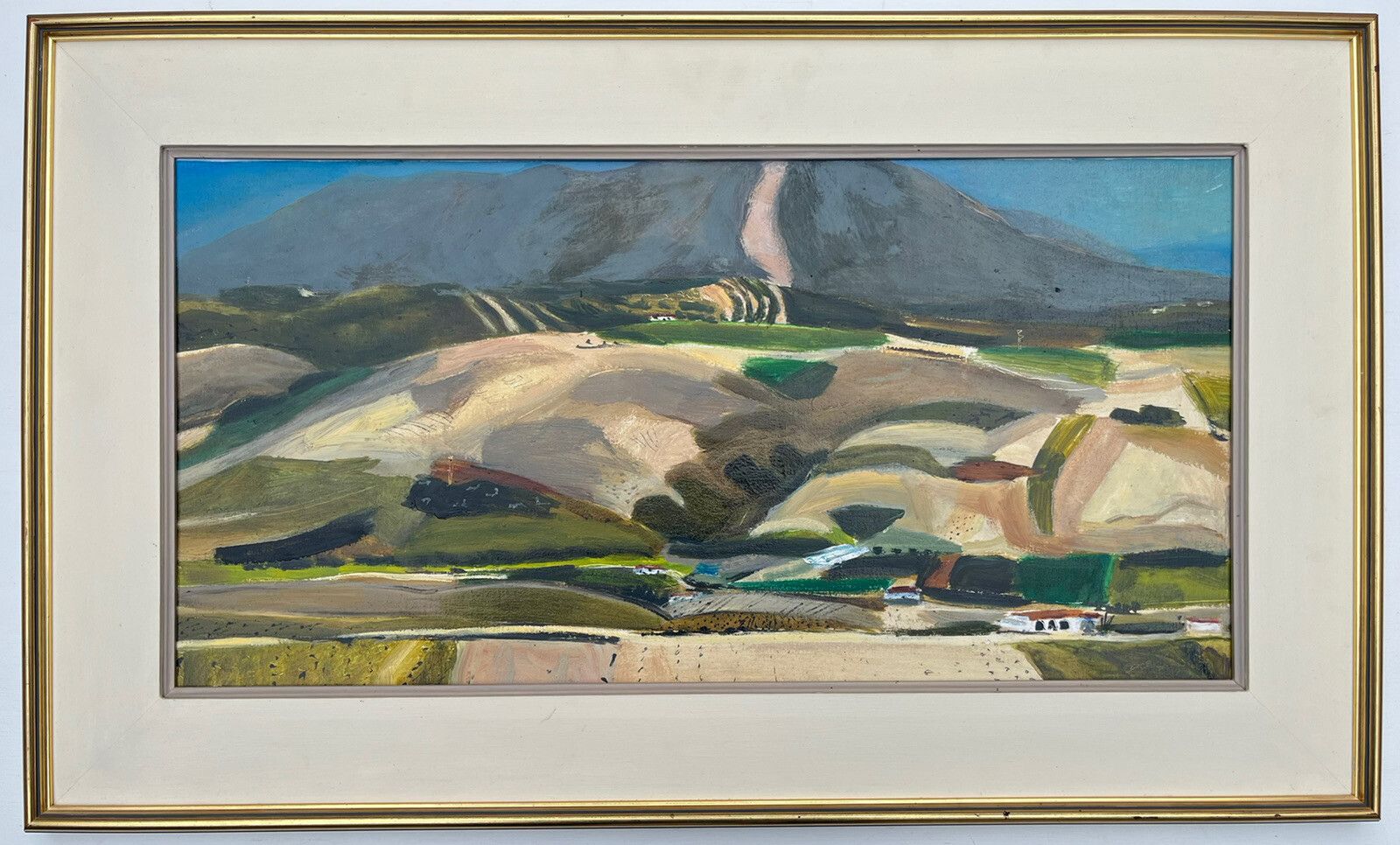 David Ralph Simpson British Late 20th Century Oil On Board Landscape photo furniture