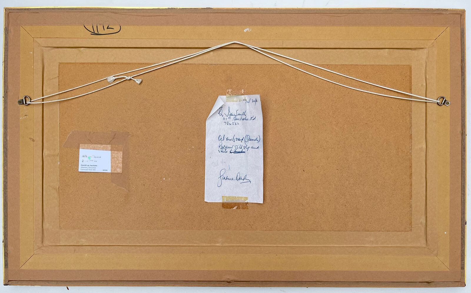 photo furniture David Ralph Simpson British Late 20th Century Oil On Board Landscape