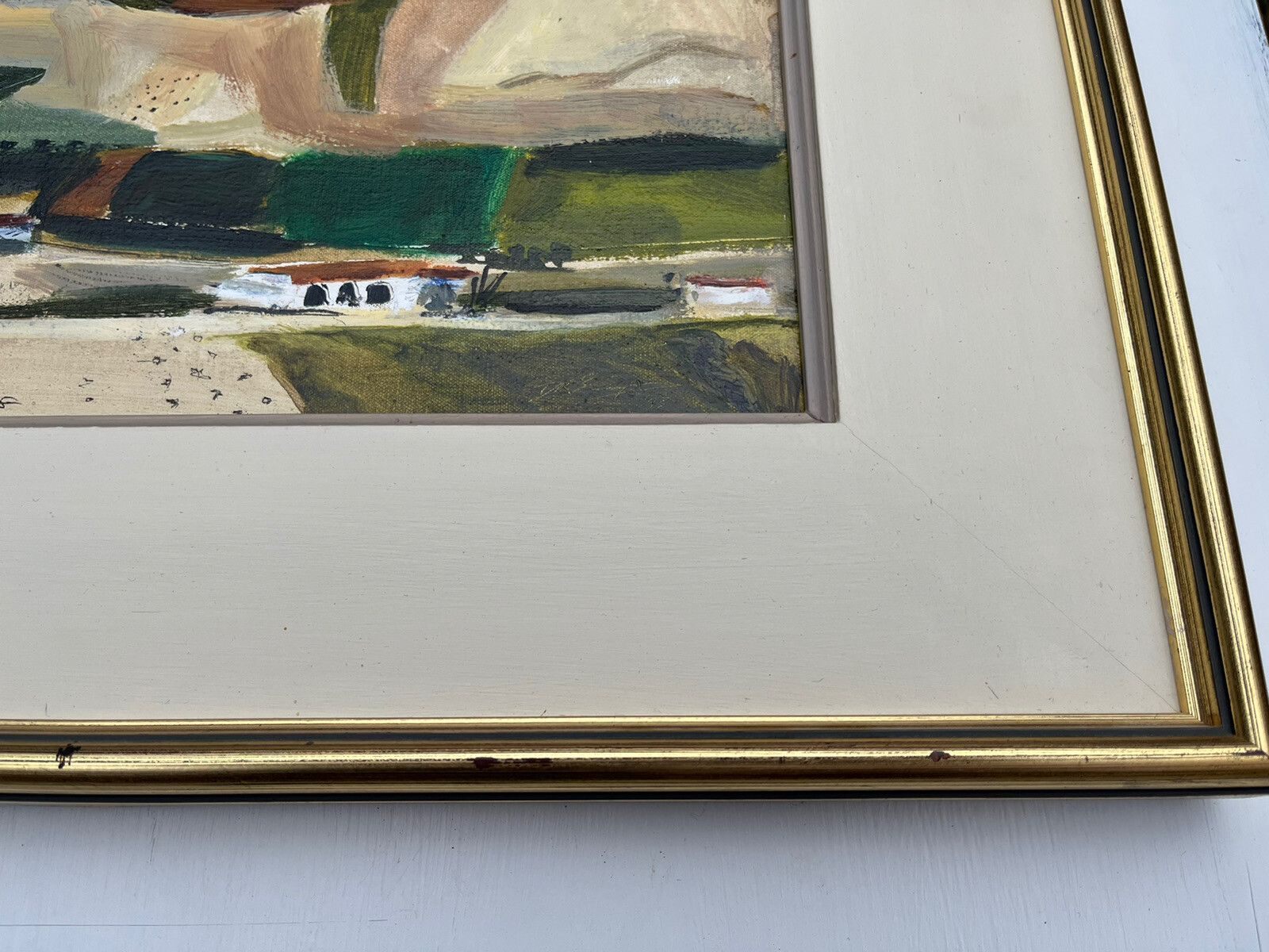 795.0 David Ralph Simpson British Late 20th Century Oil On Board Landscape photo