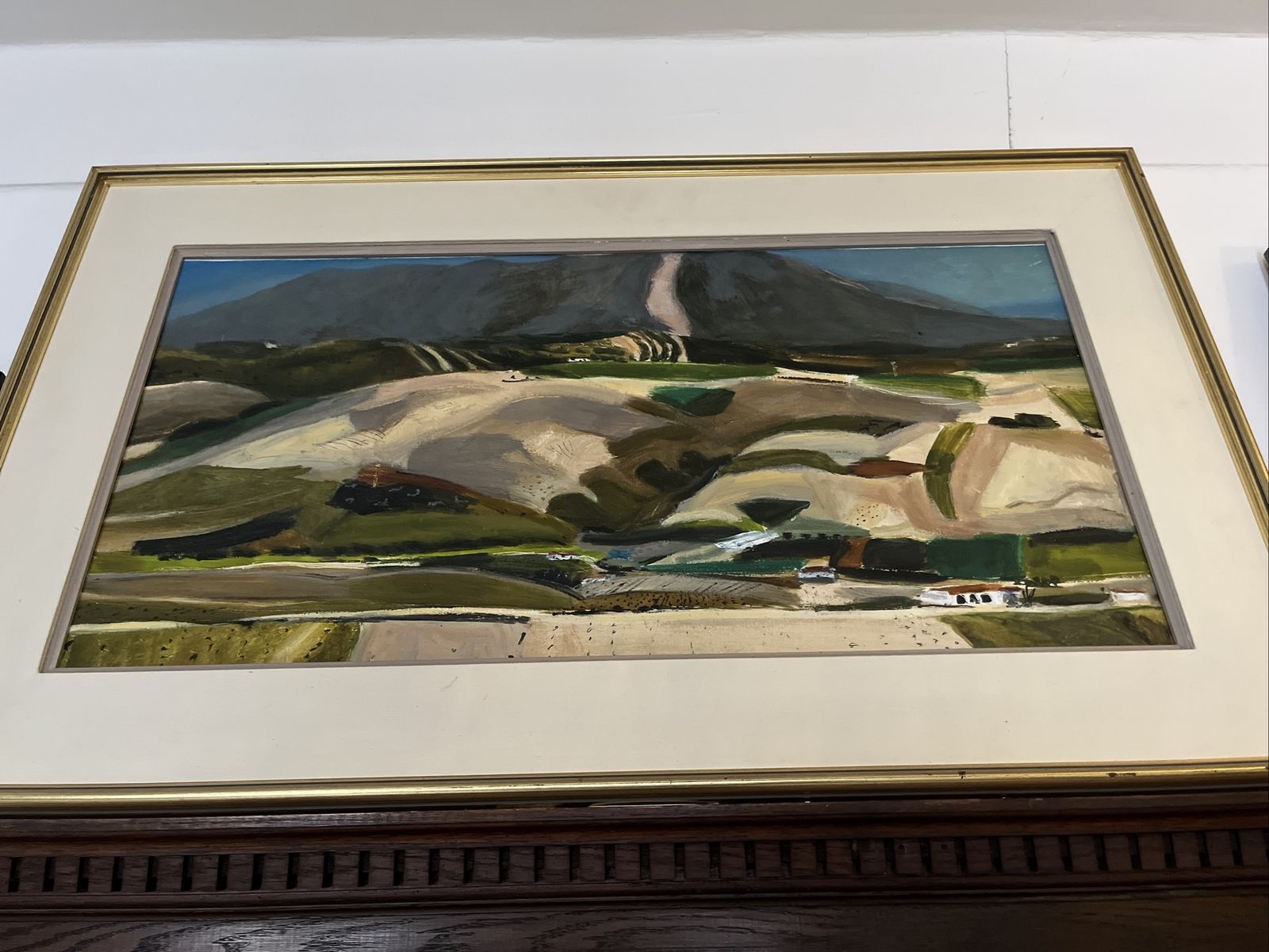 photo buy David Ralph Simpson British Late 20th Century Oil On Board Landscape