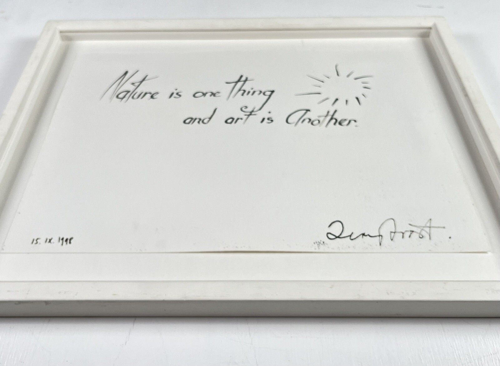 Sir Terry Frost Ink On Paper photo for sale