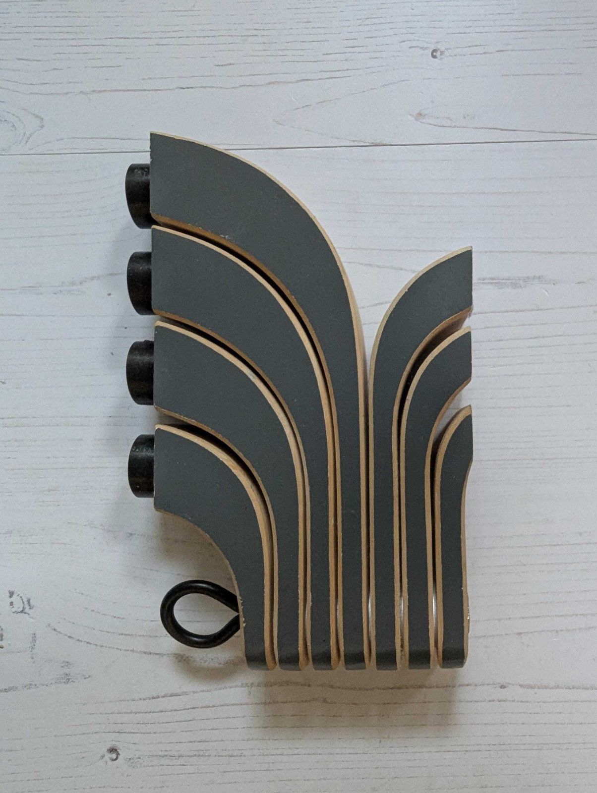 Design House Stockholm Wooden Candle Holder Candelabra Modern Contemporary Scandinavian Design photo furniture