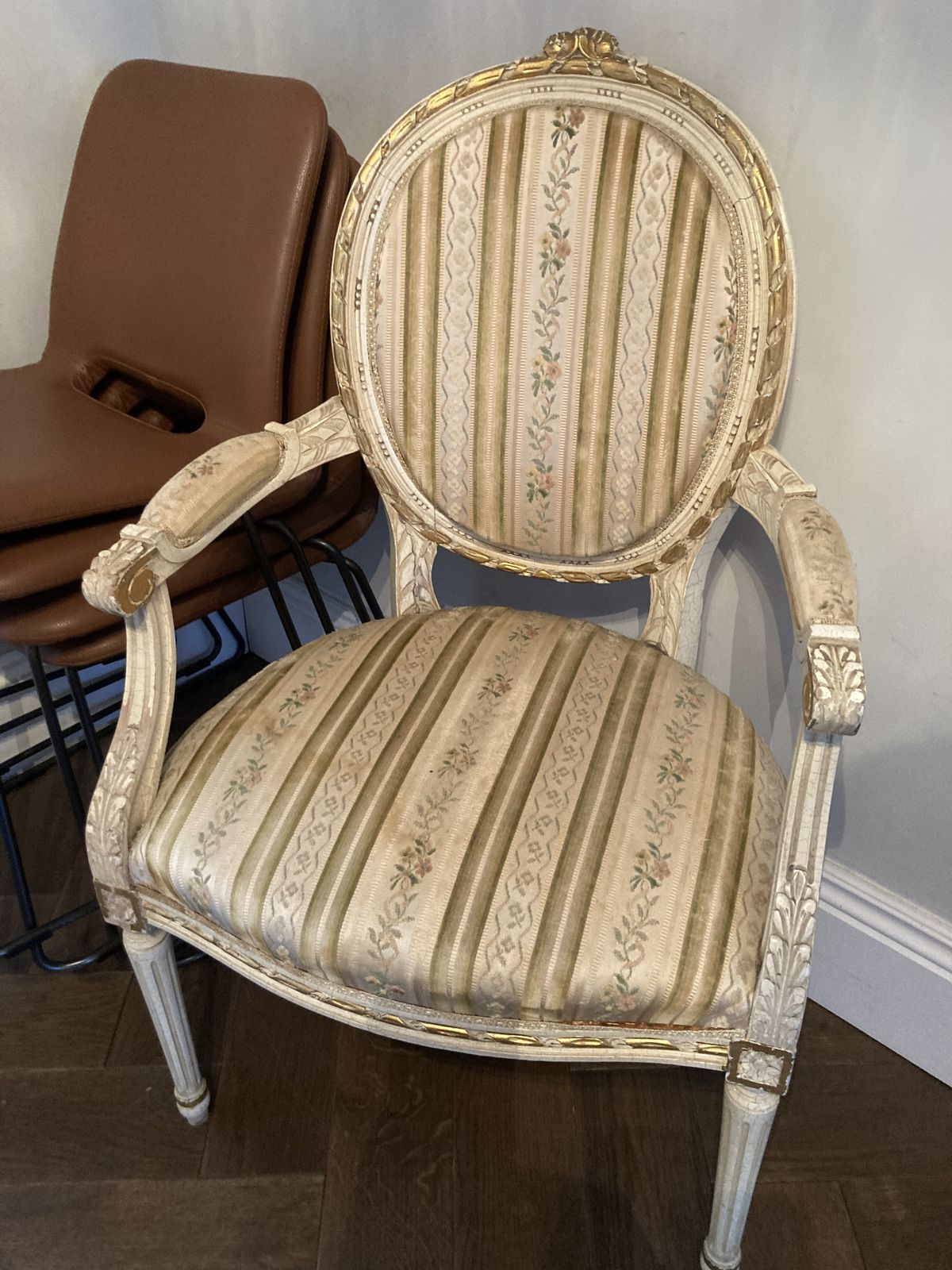 Antique French Chair Louis XVI Style