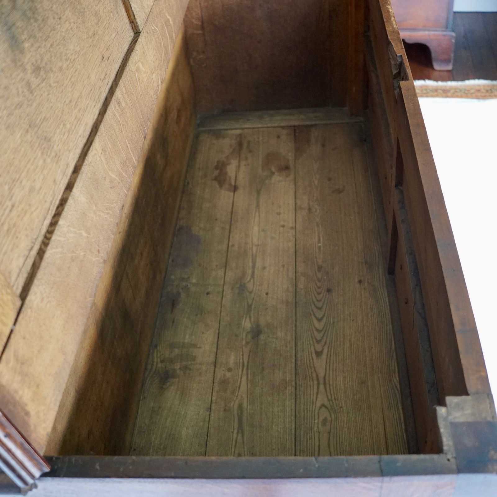 Georgian Oak Lancashire/ Mule Chest photo furniture