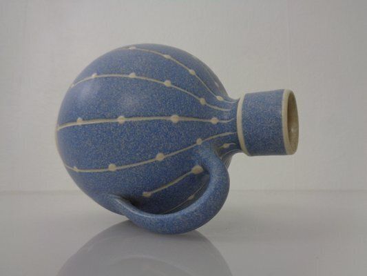 photo furniture Studio Ceramic Vase By Carl Fischer For Bürgel, 1960s
