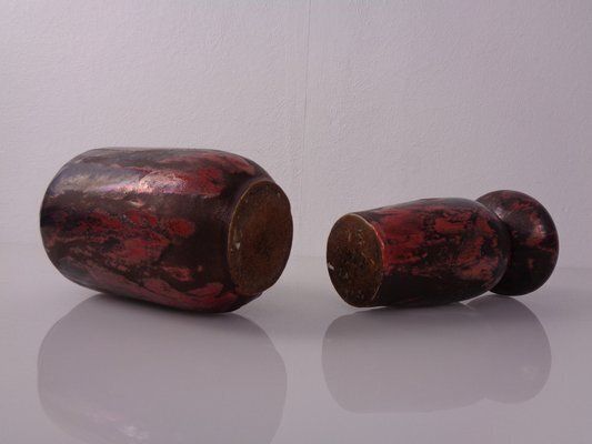 photo vinterior German Studio Ceramic Vases By Otto Keramik, 1960s, Set Of 2