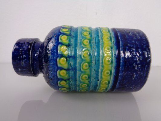 Studio Ceramic Vase By Aldo Londi For Bitossi, 1960s photo Home Decor