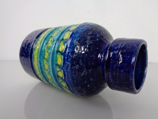 Studio Ceramic Vase By Aldo Londi For Bitossi, 1960s photo vinterior