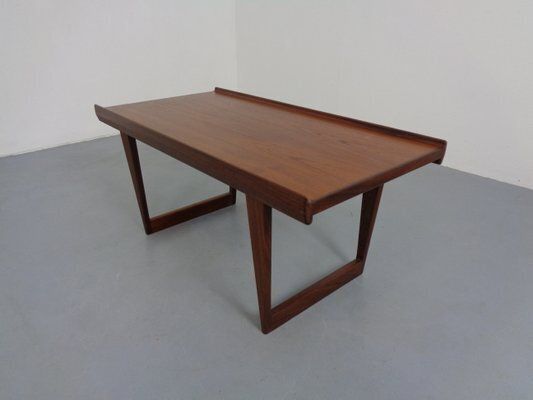 Teak Coffee Table By Peter Løvig Nielsen For Dansk Design, Denmark, 1968 photo for sale