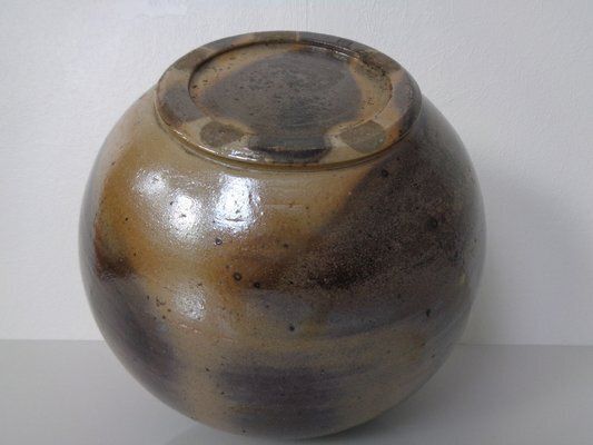 photo vinterior Large German Studio Ceramic Vase By Monika Maetzel, 1960s