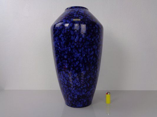 Large Pop Art Model 540 48 Vase In Glazed Ceramic From Scheurich, 1970s photo Home Decor