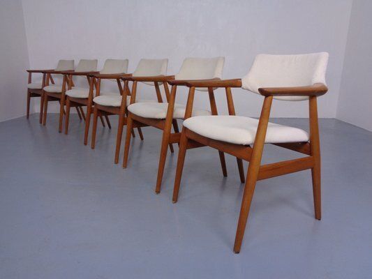 Danish Teak Armchairs By Svend Aage Eriksen For Glostrup, 1960s, Set Of 6 photo buy