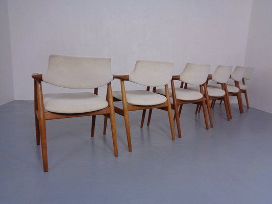Danish Teak Armchairs By Svend Aage Eriksen For Glostrup, 1960s, Set Of 6 photo vintage