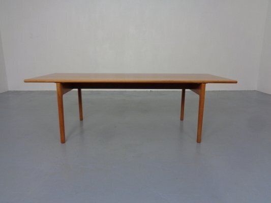 Teak Coffee Table By Hans J. Wegner For Andreas Tuck, 1950s photo furniture
