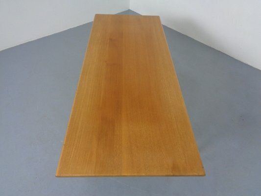 Furniture Teak Coffee Table By Hans J. Wegner For Andreas Tuck, 1950s photo