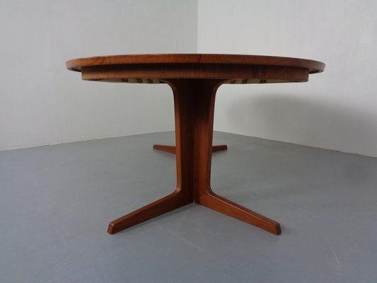 photo for sale Extendable Teak Dining Table By Bernhard Pedersen & Son, Denmark, 1960s