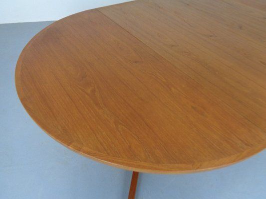 2104.0 Extendable Teak Dining Table By Bernhard Pedersen & Son, Denmark, 1960s photo