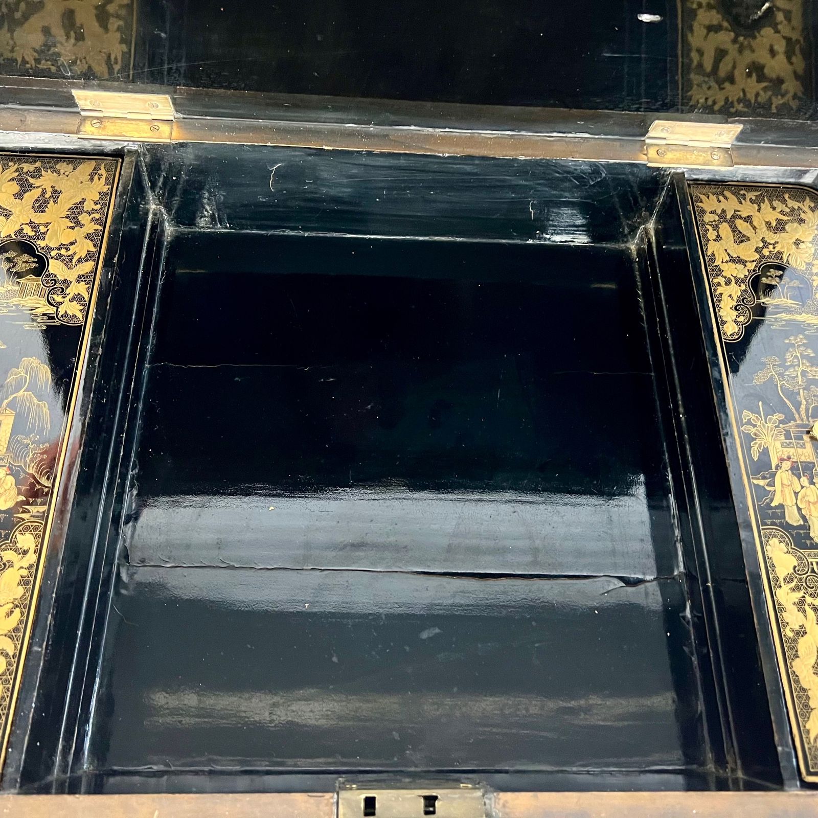 photo for sale Regency Chinoiserie Chinese Export Sewing/ Work Table
