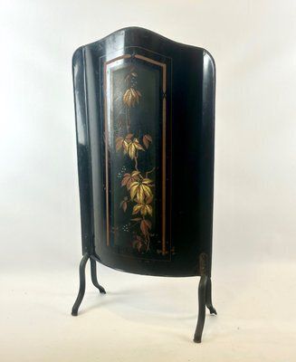 Art Nouveau Cast Iron Firescreen, 1910s