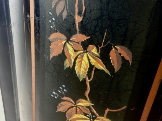 Art Nouveau Cast Iron Firescreen, 1910s photo for sale