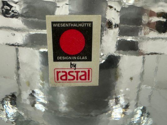 Postmodern Crystal World Time Table Clock By Rastal For Wiesenthal, 1980s photo vinterior