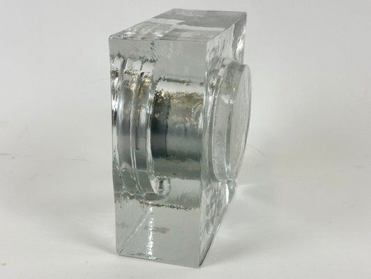 Postmodern Crystal World Time Table Clock By Rastal For Wiesenthal, 1980s photo buy