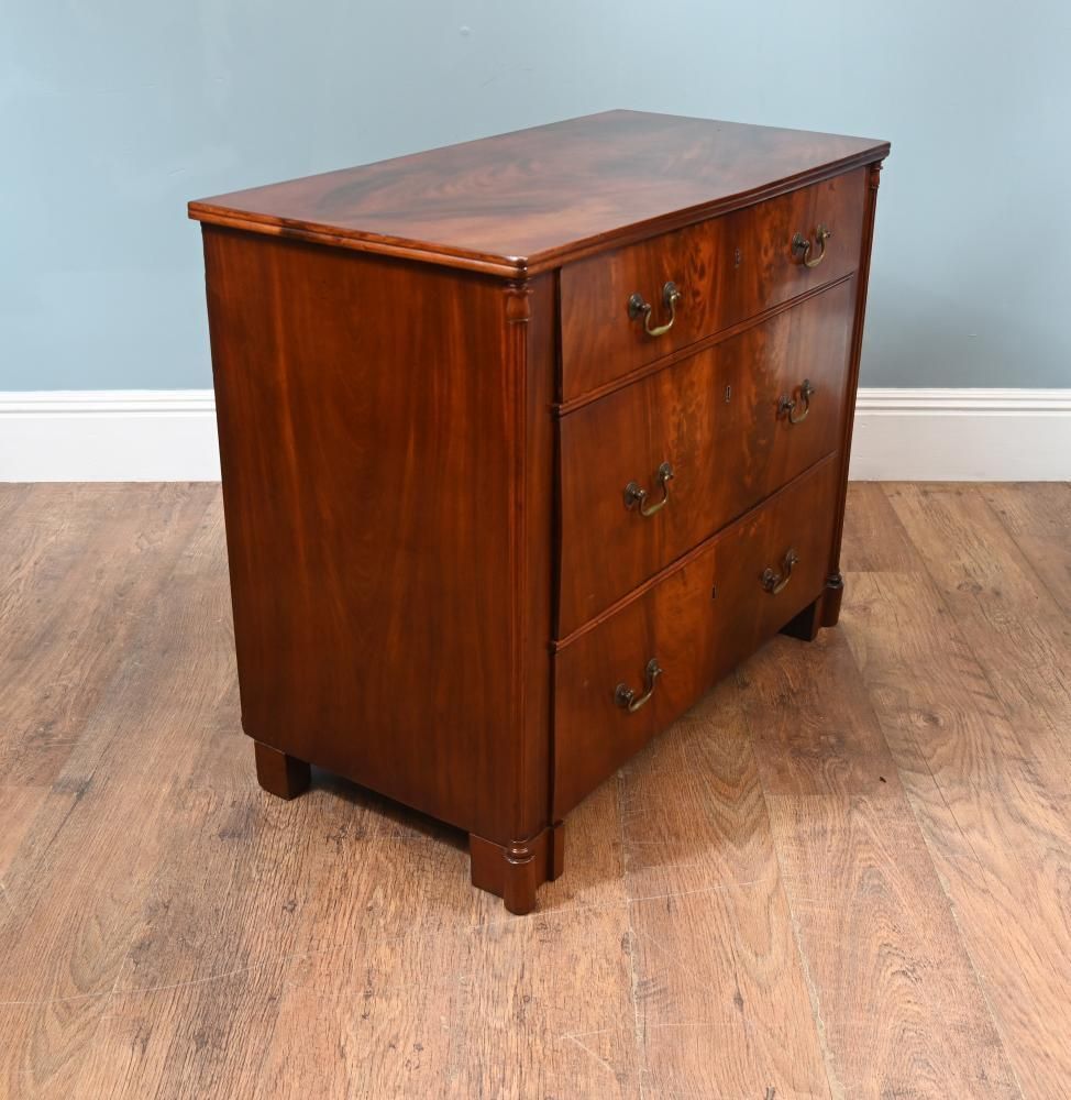 Victorian Mahogany Chest Drawers 1880 Commode photo vinterior