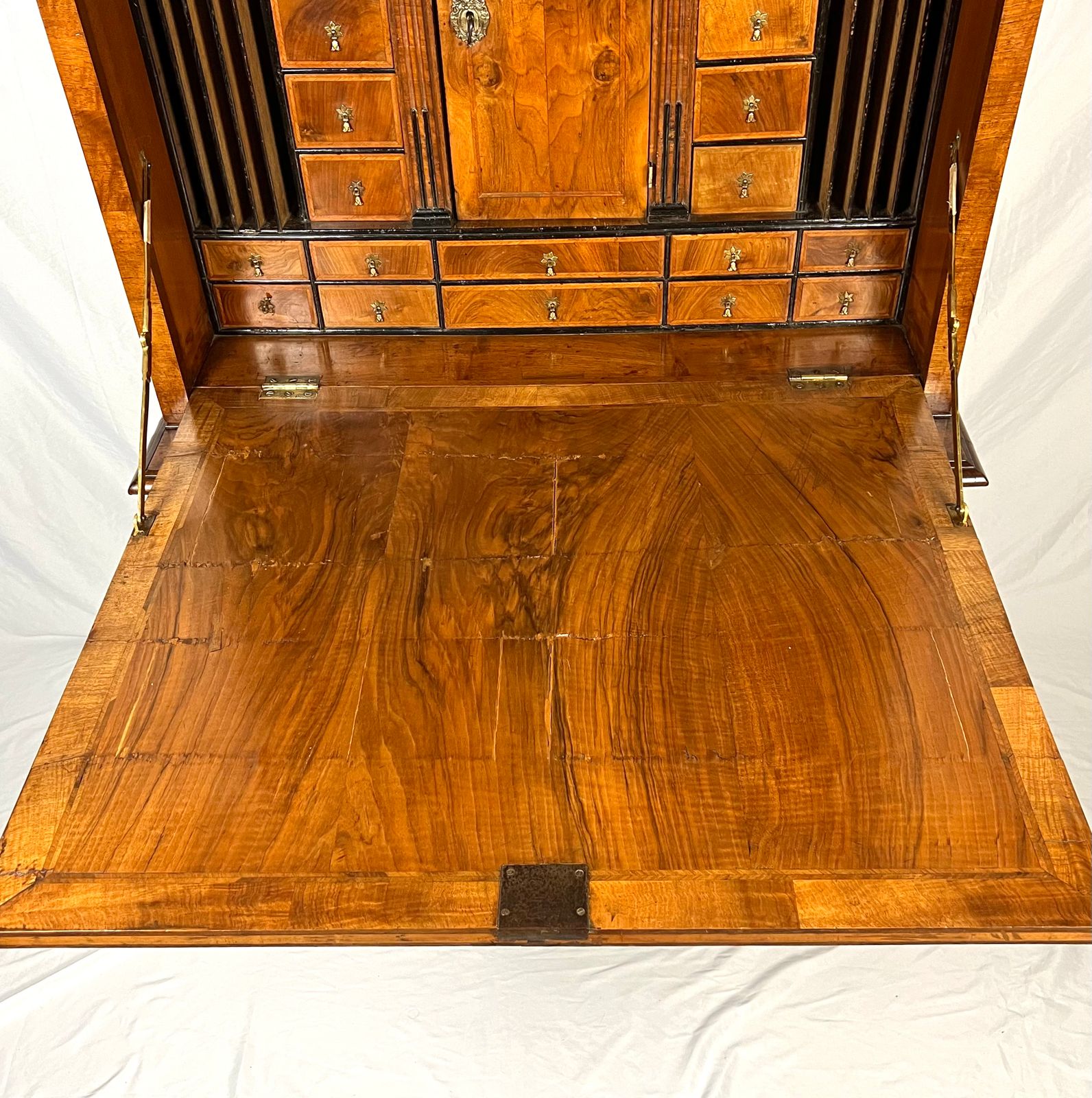 Queen Anne/ George I Inlaid, Figured Walnut Escritoire photo buy