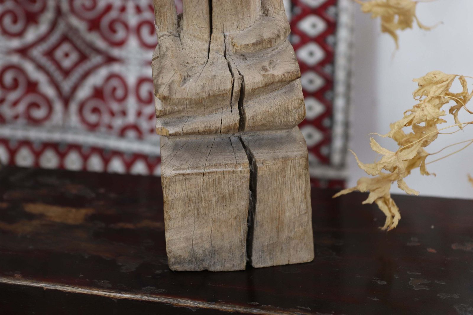 Late 19th Century Laos Tribal Handmade Buddha (3) photo vintage