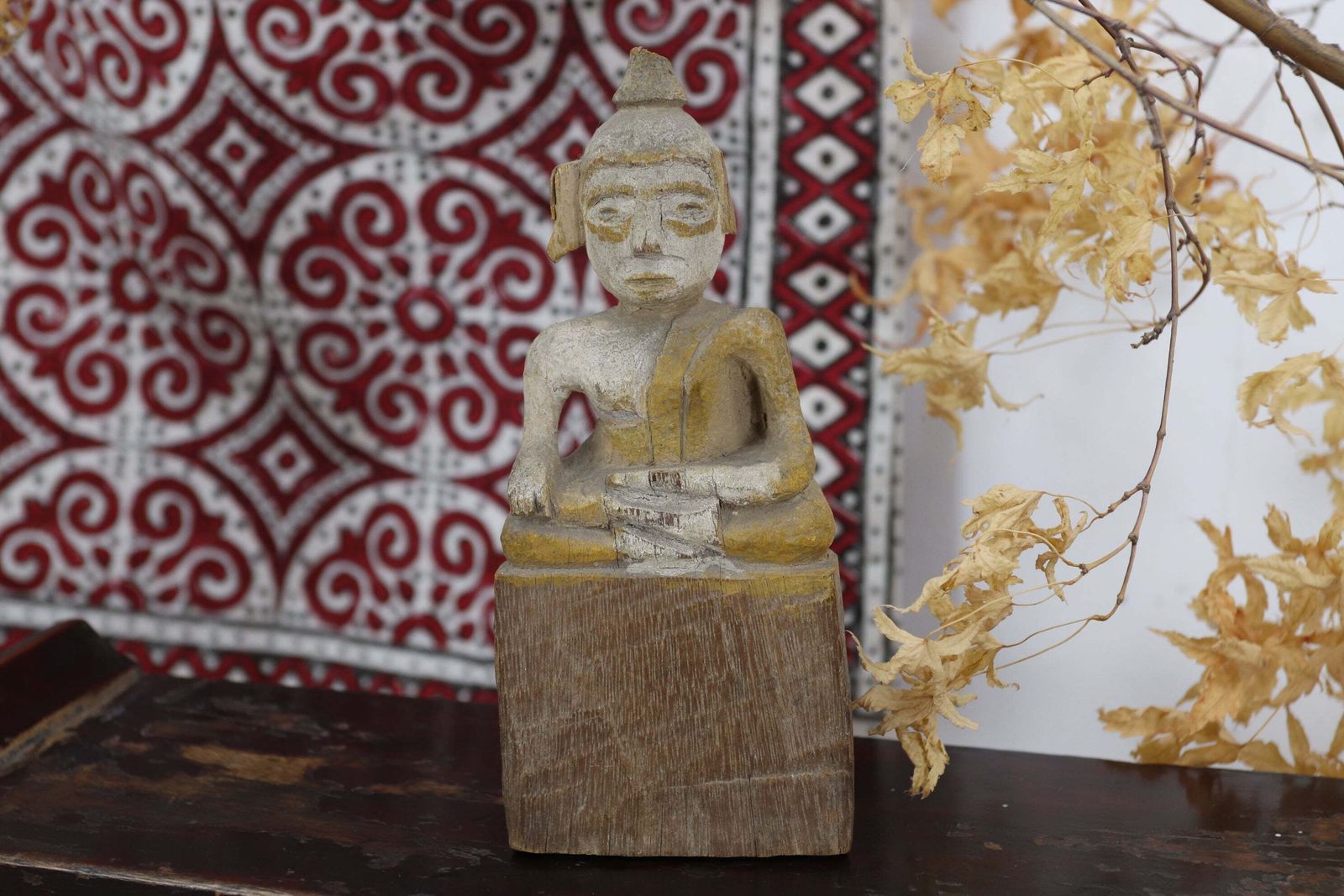Late 19th Century Laos Tribal Handmade Buddha (4)