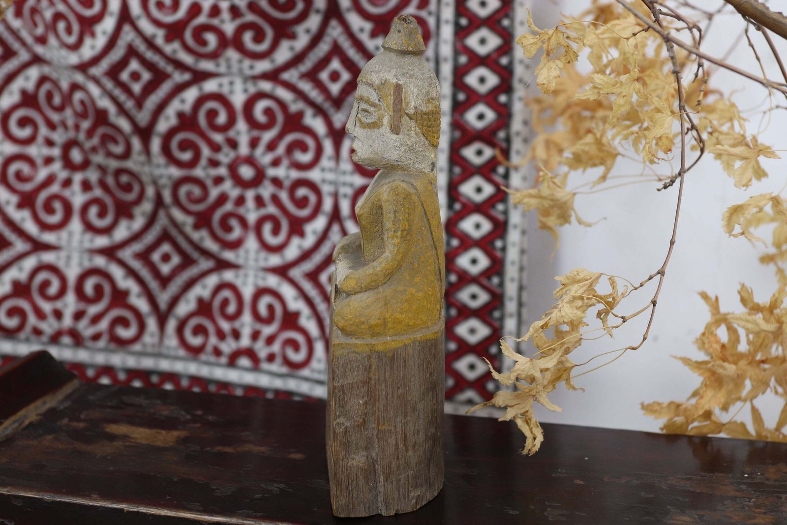 Late 19th Century Laos Tribal Handmade Buddha (4) photo furniture