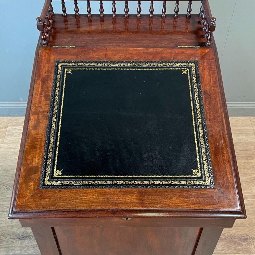 Antique William IV Mahogany Davenport Desk photo buy