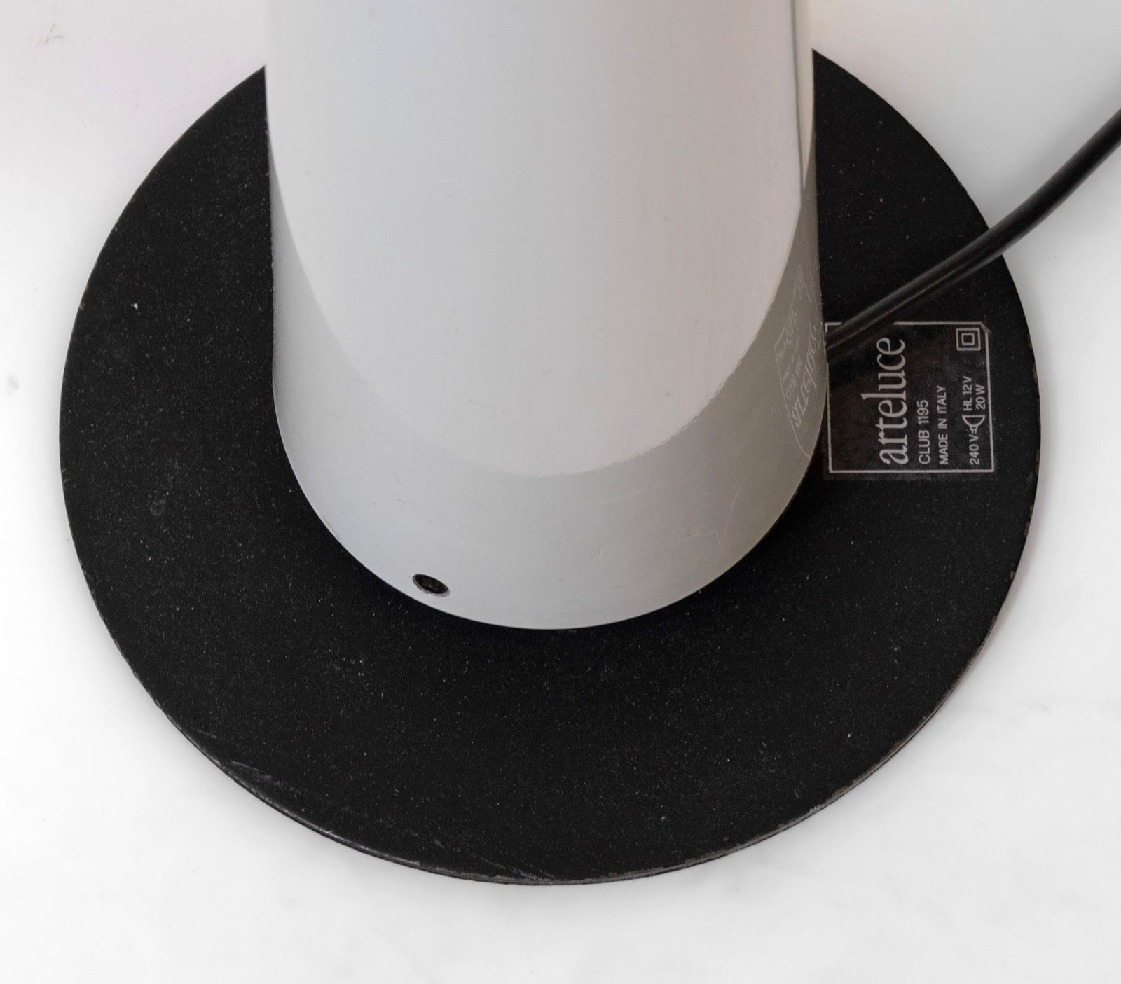 Postmodern Italian Height Adjustable Floor Lamp By Arteluce Model Club 1195 1980s photo 1190.0