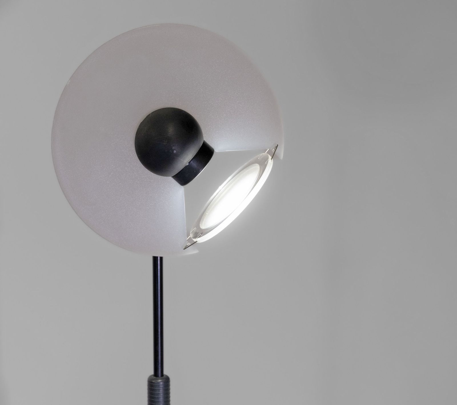 Postmodern Italian Height Adjustable Floor Lamp By Arteluce Model Club 1195 1980s photo vintage