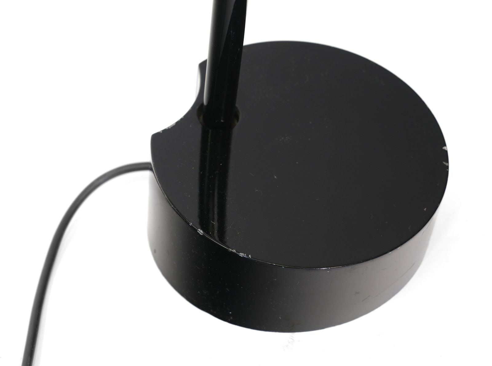 photo for sale Postmodern Black Grip Floor Lamp By Achille Castiglioni For Flos, Italy 1980s