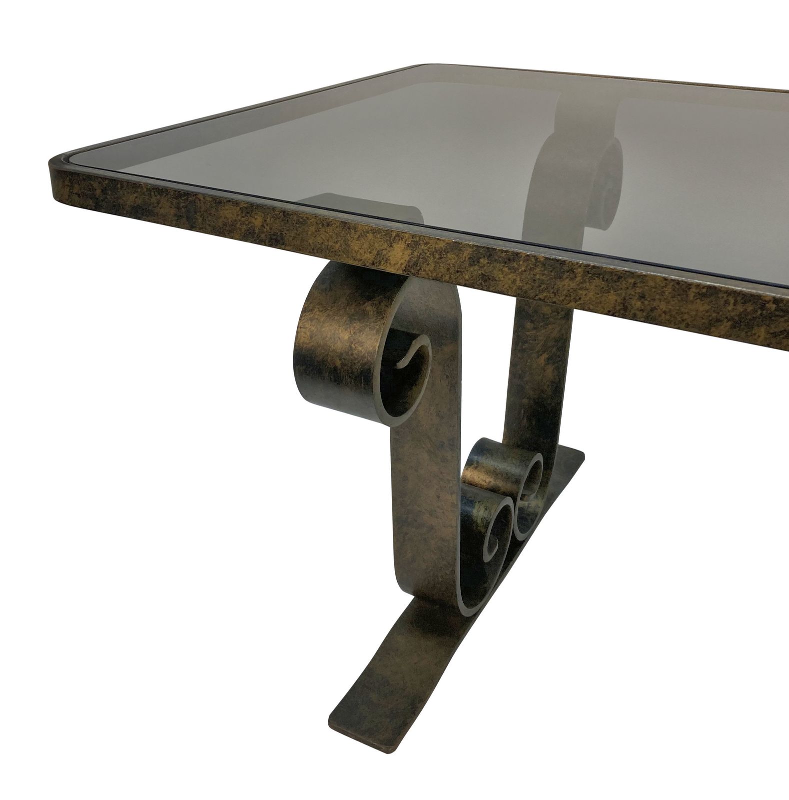 A French Mid Century Bronzed Occasional Table photo for sale