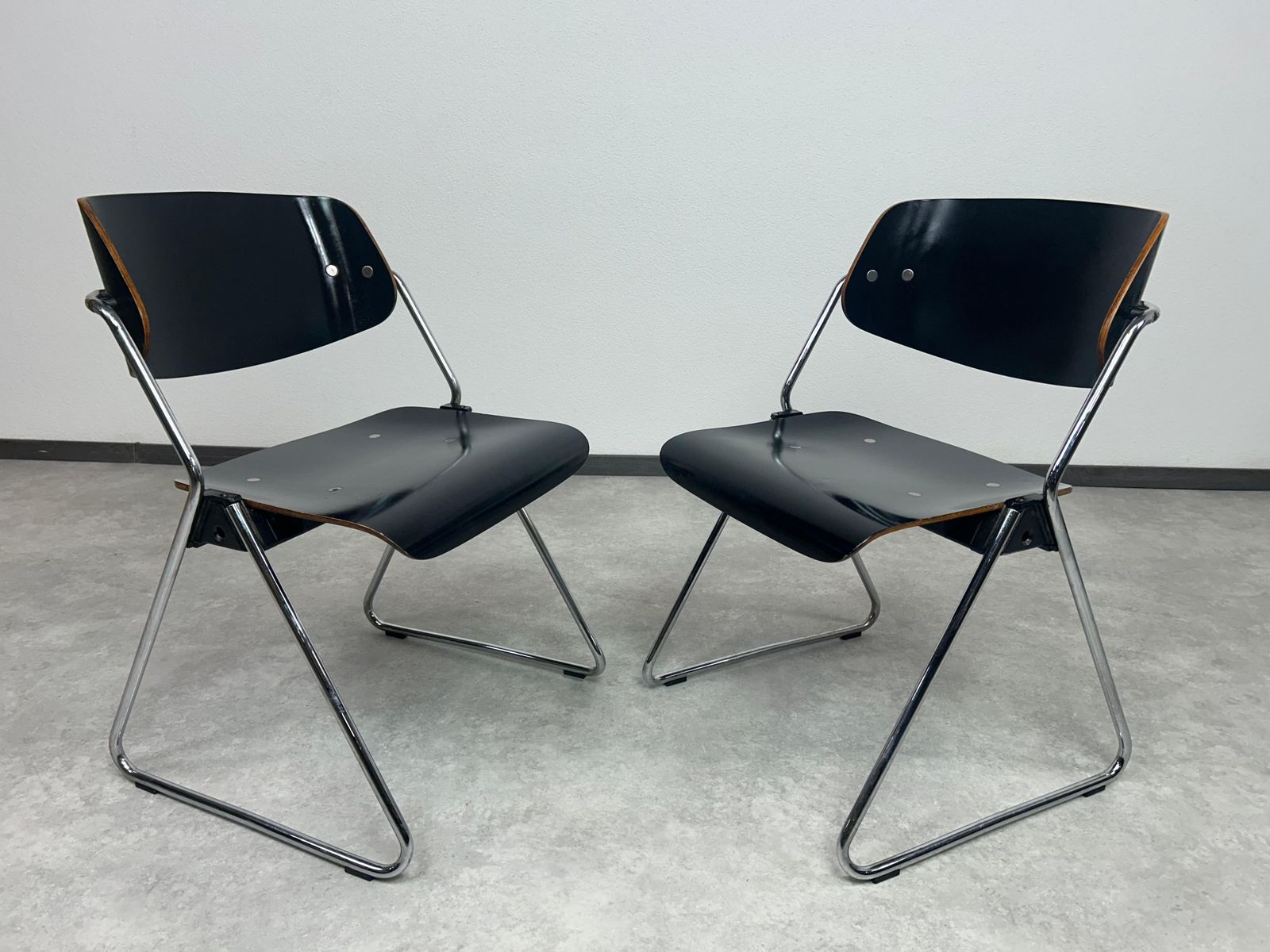 Mid Century Modern Dining Chairs No.614/3 By Klaus Franck For Wilkhahn photo Furniture