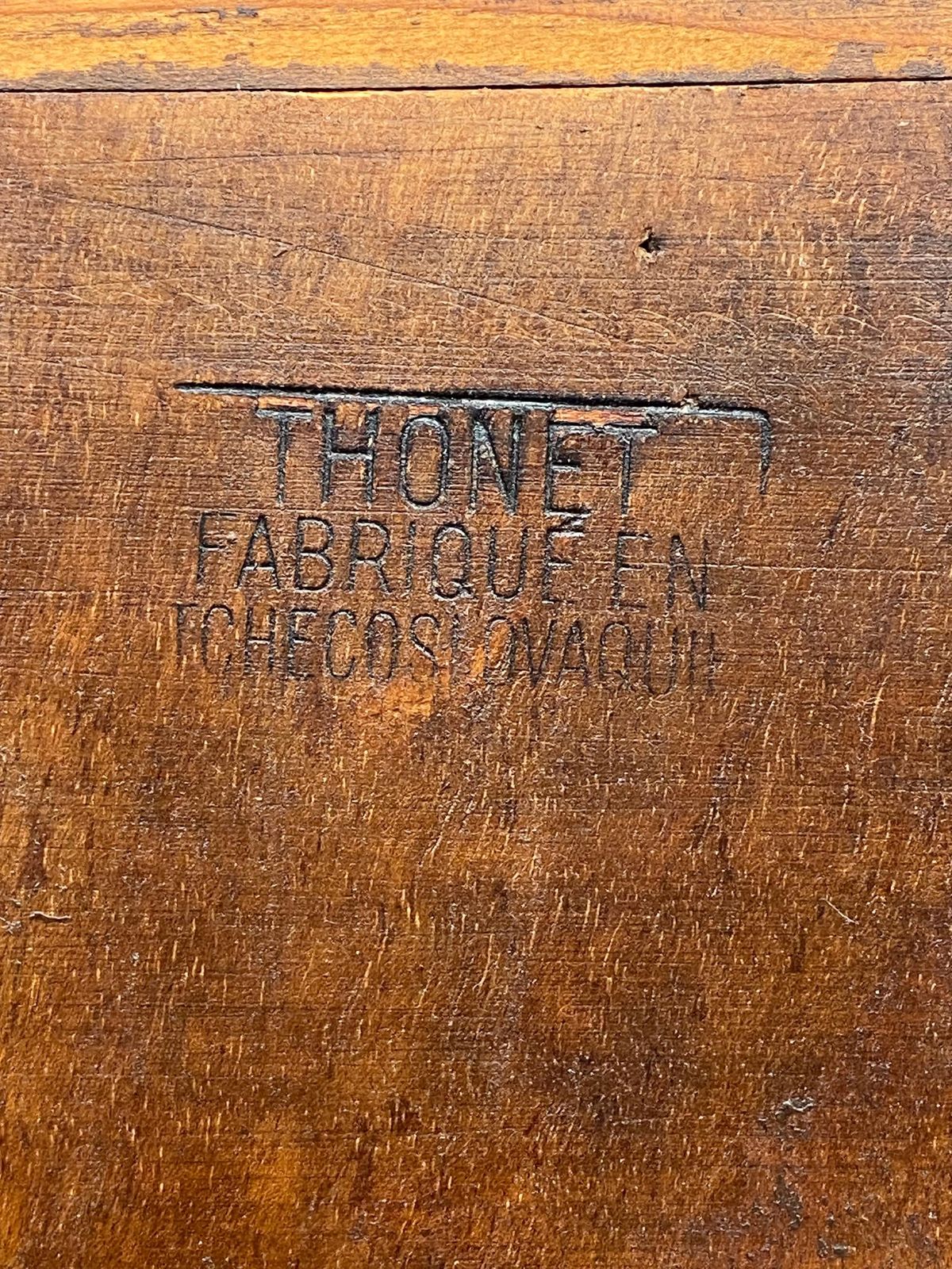 Furniture Very Rare Walnut Art Deco Bar Cabinet By Thonet photo