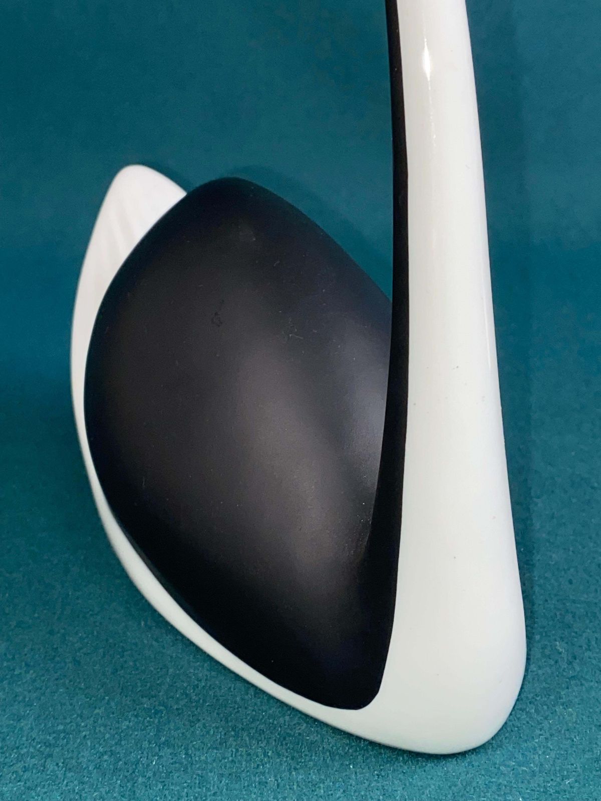 Czechoslovakia Porcelain B & W Swan Figurine By Jaroslav Jezek Royal Dux 1960s photo buy